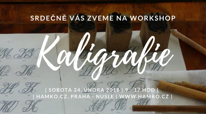 Workshop Kaligrafie – umění a životní styl