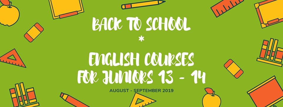 Back to school: angličtina pro juniory 13 – 14
